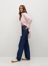 Mango - lt-pastel pink Oversize poplin shirt Mango - lt-pastel pink Oversize poplin shirt