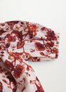 Mango - Natural White Printed Cotton Blouse, Kids Girl Mango - Natural White Printed Cotton Blouse, Kids Girl