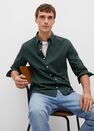 Mango - beige - khaki Slim fit structured cotton shirt Mango - beige - khaki Slim fit structured cotton shirt