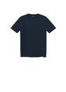 Mango - Navy Stretch Cotton T-Shirt, Men Mango - Navy Stretch Cotton T-Shirt, Men