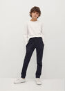 Mango - Navy Cord Organic Cotton Jogger Mango - Navy Cord Organic Cotton Jogger