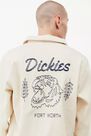 Urban Outfitters - CREME Dickies Ecru Halma Elsen Zip-Through Jacket Urban Outfitters - CREME Dickies Ecru Halma Elsen Zip-Through Jacket