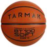 TARMAK - Size 5 Bt100 Kids' Beginner Basketball - Under Age 10 - Blood Orange TARMAK - Size 5 Bt100 Kids' Beginner Basketball - Under Age 10 - Blood Orange