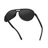 QUECHUA - Adults Hiking Sunglasses - MH120 - Polarising Category 3 - Black QUECHUA - Adults Hiking Sunglasses - MH120 - Polarising Category 3 - Black