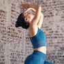 DOMYOS - Extra Large Seamless Long Dynamic Yoga Sports Bra, Dark Petrol Blue DOMYOS - Extra Large Seamless Long Dynamic Yoga Sports Bra, Dark Petrol Blue