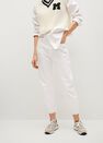 Mango - white High-waist balloon jeans Mango - white High-waist balloon jeans