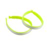 BTWIN - 100 bike trouser clip - yellow, Unique Size BTWIN - 100 bike trouser clip - yellow, Unique Size