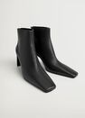 Mango - black Squared-toe ankle boots Mango - black Squared-toe ankle boots