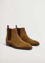 Mango - lt pastel brown Chelsea suede boots Mango - lt pastel brown Chelsea suede boots