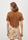 Mango - orange Floral print miniskirt, Women Mango - orange Floral print miniskirt, Women