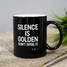 HARVEY MAKIN - Harvey Makin Silence Is Golden Mug HARVEY MAKIN - Harvey Makin Silence Is Golden Mug