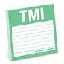 KNOCK KNOCK - Tmi Sticky Note KNOCK KNOCK - Tmi Sticky Note