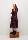 Mango - black Flowy printed dress Mango - black Flowy printed dress