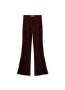 Mango - dark red Flared velvet trousers Mango - dark red Flared velvet trousers