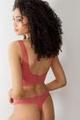 Urban Outfitters - Orange Mot Out From Under Imogen Square Neck Seamless Bralett, Women Urban Outfitters - Orange Mot Out From Under Imogen Square Neck Seamless Bralett, Women