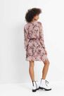 Mohito - Chiffon Floral Dress - Pink Mohito - Chiffon Floral Dress - Pink