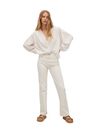 Mango - natural white Embroidered detail shirt, Women Mango - natural white Embroidered detail shirt, Women