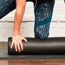 NYAMBA - 90 Cm Ø 15 Cm Foam Roller - Black NYAMBA - 90 Cm Ø 15 Cm Foam Roller - Black