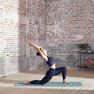 DOMYOS - Extra Large Seamless Long Dynamic Yoga Sports Bra, Dark Petrol Blue DOMYOS - Extra Large Seamless Long Dynamic Yoga Sports Bra, Dark Petrol Blue