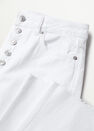 Mango - white Wide leg high waist jeans Mango - white Wide leg high waist jeans