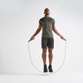 DOMYOS - Small FTS 900 Fitness Cardio Training Seamless T-Shirt, Carbon Grey DOMYOS - Small FTS 900 Fitness Cardio Training Seamless T-Shirt, Carbon Grey