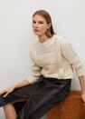 Mango - black Faux-leather pencil skirt Mango - black Faux-leather pencil skirt