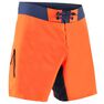 OLAIAN - 2XL Surfing Short Boardshorts 500 - Summer, Fluo Blood Orange OLAIAN - 2XL Surfing Short Boardshorts 500 - Summer, Fluo Blood Orange