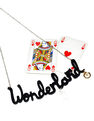 LITTLE MOOSE - Little Moose Alice In Wonderland Wonderland 'Text' Necklace LITTLE MOOSE - Little Moose Alice In Wonderland Wonderland 'Text' Necklace