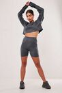 Missguided - Dark Grey Charcoal Cycling Shorts Missguided - Dark Grey Charcoal Cycling Shorts