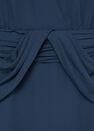Mango - navy Pleated detail dress Mango - navy Pleated detail dress
