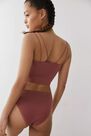Urban Outfitters - Wine Out From Under Markie Seamless Ribbed Knickers, Women Urban Outfitters - Wine Out From Under Markie Seamless Ribbed Knickers, Women