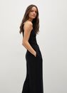 Mango - black Pleat detail trousers Mango - black Pleat detail trousers