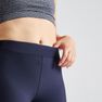 DOMYOS - W28 L31 120 Women's Fitness Cardio Training 7/8 Leggings, Grey DOMYOS - W28 L31 120 Women's Fitness Cardio Training 7/8 Leggings, Grey