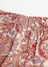 Mango - Red Flowy Printed Trousers, Women Mango - Red Flowy Printed Trousers, Women