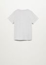 Mango - lt pastel grey Boats printed cotton T-shirt Mango - lt pastel grey Boats printed cotton T-shirt