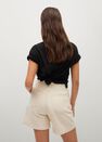 Mango - Black Boats Printed Cotton T-Shirt, Women Mango - Black Boats Printed Cotton T-Shirt, Women