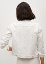 Mango - white Cotton denim jacket, Women Mango - white Cotton denim jacket, Women