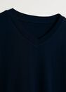 Mango - Navy 100% sustainable cotton t-shirt Mango - Navy 100% sustainable cotton t-shirt