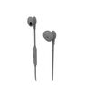 MUVIT - Muvit M1C 3.5mm Rubber Finish Grey In-Ear Earphones with Mic MUVIT - Muvit M1C 3.5mm Rubber Finish Grey In-Ear Earphones with Mic
