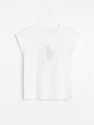 Reserved - Cotton shirt with print - White Reserved - Cotton shirt with print - White