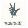 LITTLE MAJLIS - Little Majlis Mabrouk Hand Green Greeting Card LITTLE MAJLIS - Little Majlis Mabrouk Hand Green Greeting Card