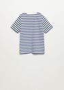 Mango - navy Striped cotton T-shirt Mango - navy Striped cotton T-shirt