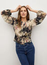Mango - natural white Floral print blouse Mango - natural white Floral print blouse