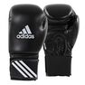 ADIDAS - 14 Oz Beginners' Boxing Kit: Gloves - Wraps - Mouthguard - Black ADIDAS - 14 Oz Beginners' Boxing Kit: Gloves - Wraps - Mouthguard - Black