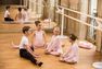 DOMYOS - 14-15 Years Girls' Ballet Wrap-Over Top, Candyfloss DOMYOS - 14-15 Years Girls' Ballet Wrap-Over Top, Candyfloss