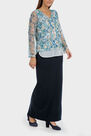 Punt Roma - Faux floral twinset Punt Roma - Faux floral twinset