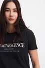 Mohito - Printed T-Shirt - Black Mohito - Printed T-Shirt - Black