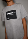 Mango - medium grey Organic cotton printed t-shirt Mango - medium grey Organic cotton printed t-shirt