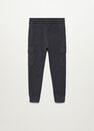 Mango - dark grey Pocket jogger trousers Mango - dark grey Pocket jogger trousers
