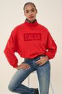 Salsa Jeans - Red Sweater With Logo Salsa Jeans - Red Sweater With Logo